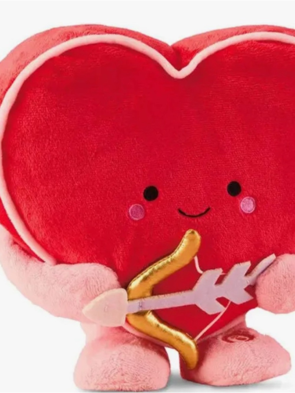 Red Heart Musical & Dancing Plush (Sings “ Hit Me With Your Best Shot”)